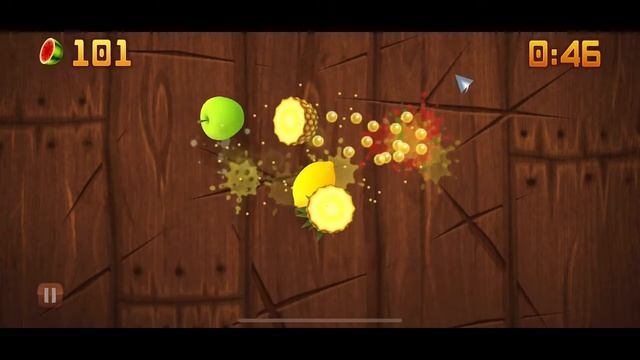 Fruit Ninja Classic Plus 90 sec Challenge Gameplay смотреть онлайн