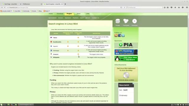 Mettre Google comme moteur de recherche par défaut dans Firefox (Linux Mint Cinnamon) смотреть онлайн
