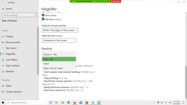 Windows 10 Version 2004 Magnifier Reading смотреть онлайн