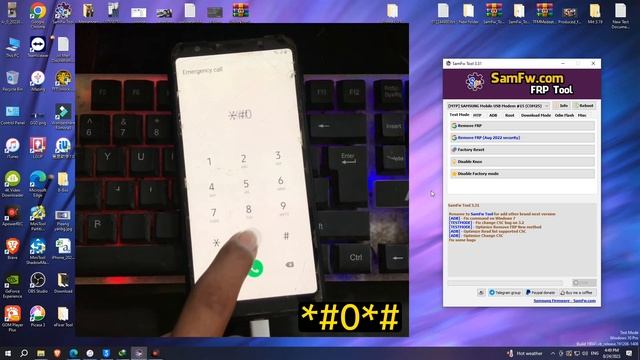 Samsung A7 2018 Bypass FRP By SamFW Frp Tool Free Work 2023