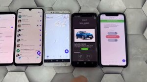 Incoming Viber Calls 5 phones Same time IPhone X/Honor 7C/Samsung S8/Samsung S9/Samsung S10 android