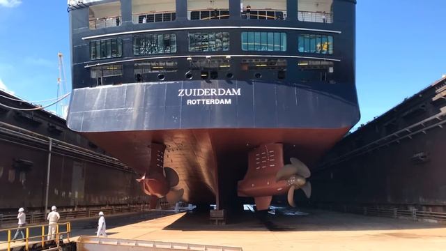 Cruise Ship Azipod 360 | Zuiderdam | Timelapse смотреть онлайн