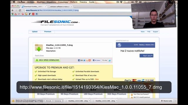 come installare Samsung Kies su Mac OSX Lion смотреть онлайн