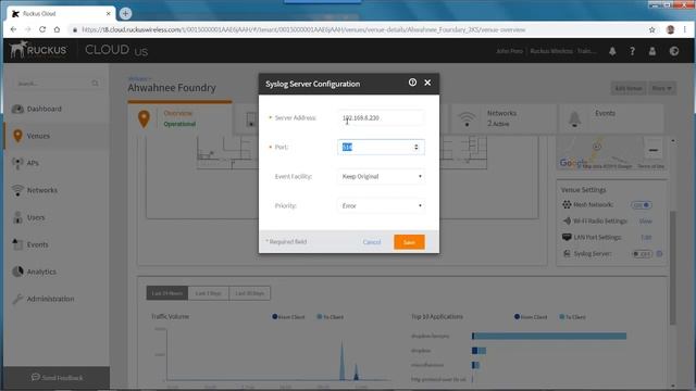 Enable Syslog for On-Premise Syslog Server - Release – 18.03 смотреть онлайн