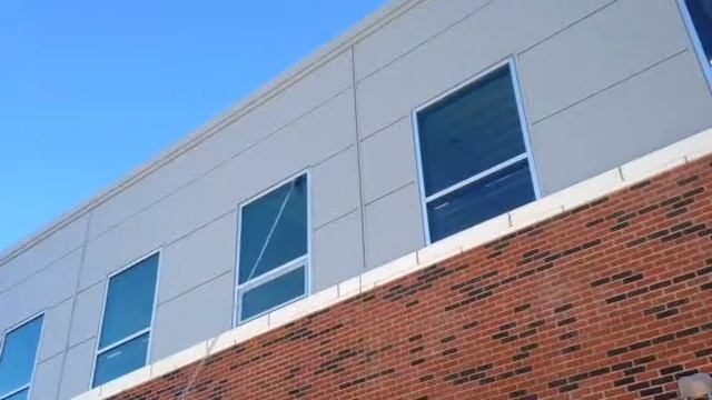 Window Cleaning 24ft pole work with Ettore double bend ledg смотреть онлайн
