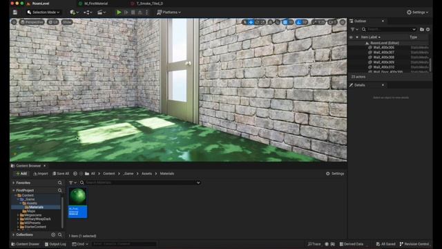 12 - אנריל אנג׳ין אפל מק חומרים ומרקמים Unreal Engine 5.2 macos m1 m2 Materials and Texture смотреть онлайн