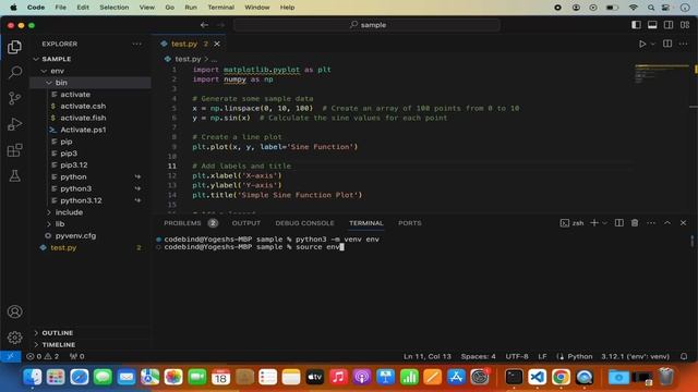 How To Install Matplotlib in Visual Studio Code On Mac (2024) смотреть онлайн
