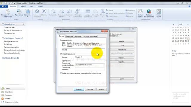 Configuracion Windows Live Mail - virtualis.com.mx смотреть онлайн