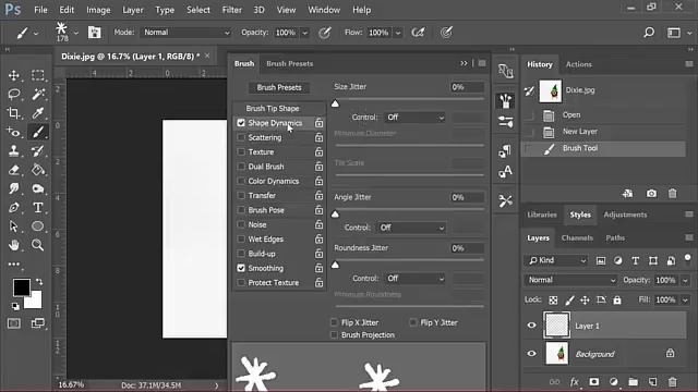 Let It Snow with Brushes in Photoshop смотреть онлайн