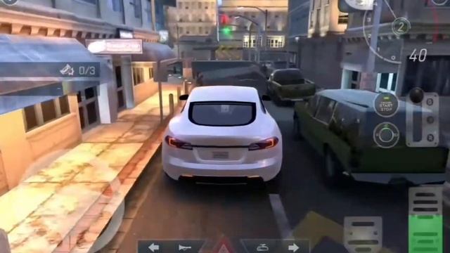 Real Car Parking 2 Gameplay with TESLA смотреть онлайн