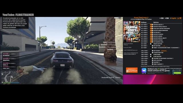 Grand Theft Auto 5 Trainer-FLiNG | FLiNG
