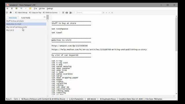 Clever Notepad - The MS Notepad Replacement смотреть онлайн