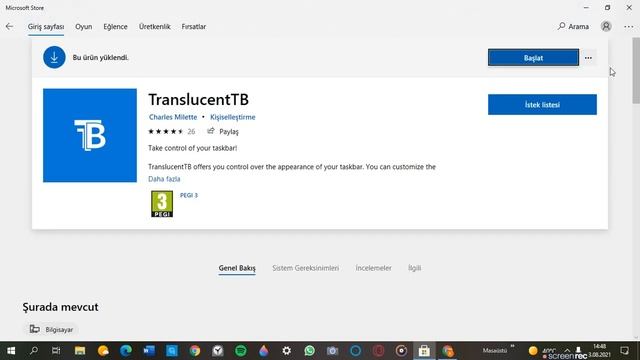 Windows çubuğunu şeffaf yapma смотреть онлайн