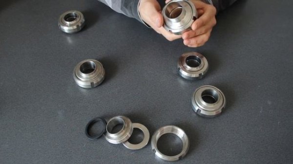 🌕 Нержавеющая муфта молочная SMS AISI 304 | TRiNOX 🔴 #aisi304 #sms #нержавеющий