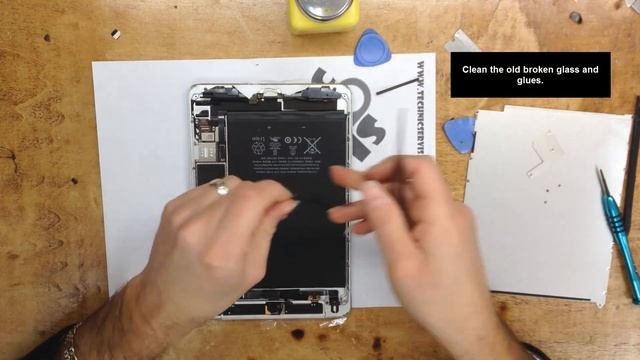 How to replace Apple iPad Mini Glass Digitizer Touch Screen ? Step by Step instruction ! смотреть онлайн