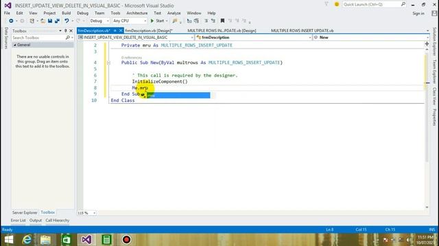 VB.net | Add Row to Datagridview From Another Form using VB.net | Amandeep Bumrah смотреть онлайн