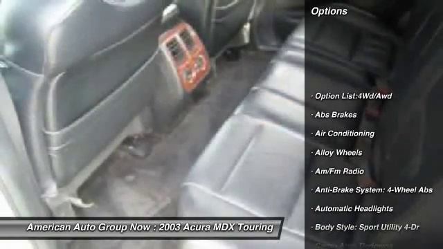 2003 Acura MDX Touring Maple Shade NJ 08052 смотреть онлайн