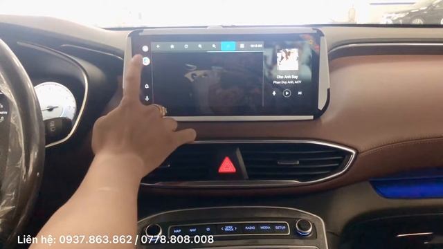 Hướng Dẫn Xem Youtube Trên Oto SantaFe 2022 Màn Hình Zin Free 100% Không Cần Root ĐT | 0937.863.862 смотреть онлайн