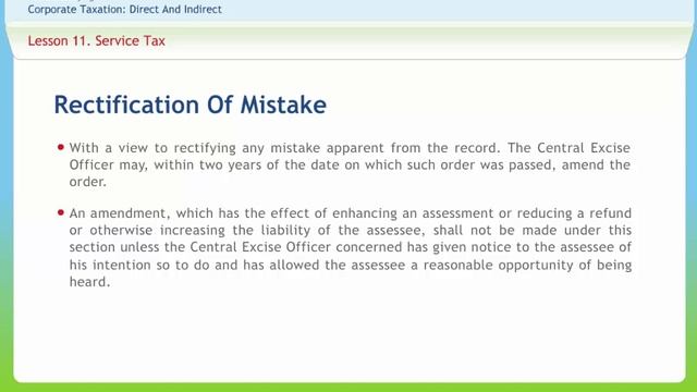 Corporate Taxation Direct And Indirect 11 смотреть онлайн
