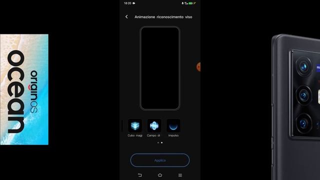 OriginOS Ocean on Vivo X70 Pro+ смотреть онлайн