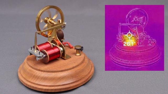 OMC-1 Rocking Model Electric Motor | Flir One Pro Thermal Image смотреть онлайн