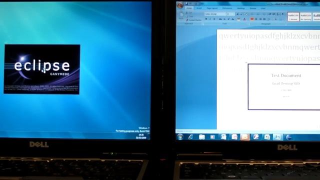 [M] SSD vs HDD - OCZ Vertex in Dell D630, Windows 7 Startup смотреть онлайн
