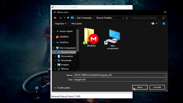 Como CRIAR PENDRIVE BOOTÁVEL dos windows 8.1 e 10 com o novo RUFUS 3.5 - 2019 смотреть онлайн