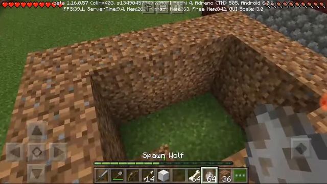 How to spawn dog in Minecraft (PE) смотреть онлайн