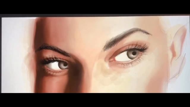 Eyes are the Window to the Soul: Portrait of a Lady with Cherry Blossoms (Timelapse) смотреть онлайн
