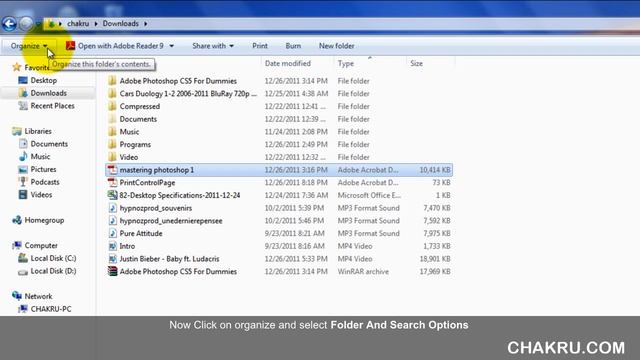How To Hide Folders In Windows 7 Tutorial смотреть онлайн