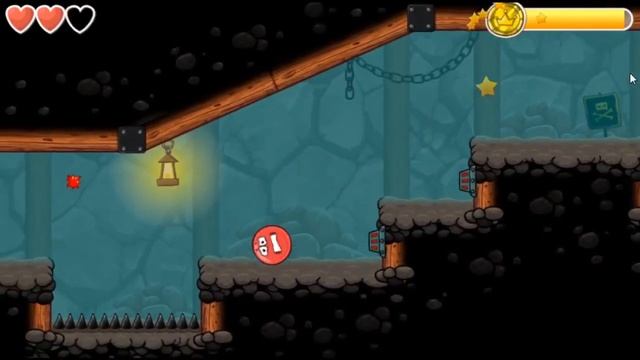 Несносный КРАСНЫЙ ШАР против чёрного квадрата #17. Мультик Red Ball 4 на Игрули TV смотреть онлайн