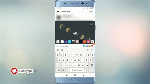 How to Get Colorful Background Text Post on Facebook in Android 2019 смотреть онлайн