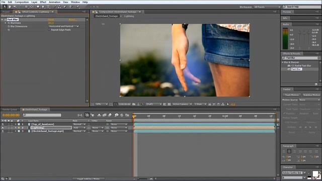 Electric Hands tutorial using adobe after effect.wmv смотреть онлайн