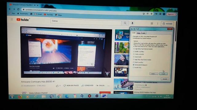 Windows 7 BSOD смотреть онлайн