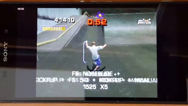 Sony Xperia Z2 - Tony Hawk's Pro Skater 3 - ePSXe Emulator [TEST] смотреть онлайн
