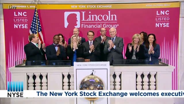 Lincoln Financial Group (NYSE: LNC) Celebrates their 50th Anniversary of Listing смотреть онлайн