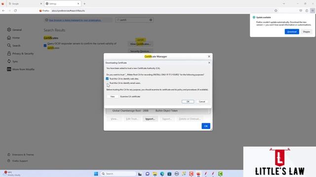 How to import Apache Root Certificate CA in #chrome #edge #firefox #jmetertutorials смотреть онлайн