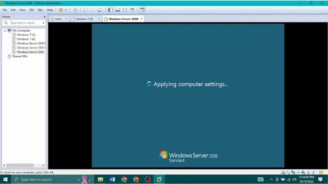 Configuring Network Server using VMware смотреть онлайн