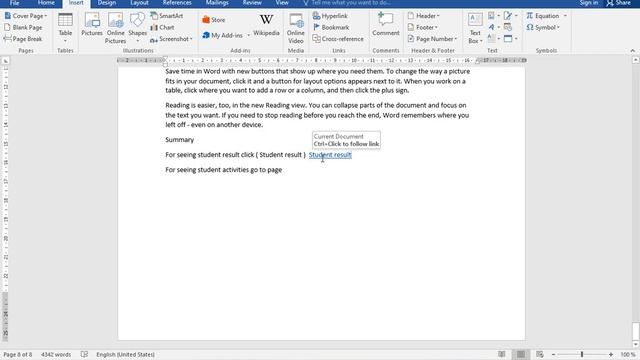 Microsoft Word 2016 Insert Cross -Reference смотреть онлайн