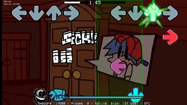 FnF vs Rush (1up Cartoon Doors Songs) Android Port смотреть онлайн