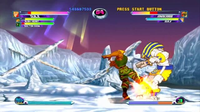 Marvel VS Capcom 2 - Ruby Heart/Guile/Doctor Doom - Expert Difficulty Playthrough смотреть онлайн