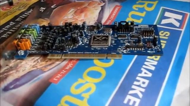 Sound Blaster X-Fi Xtreme korjausta смотреть онлайн
