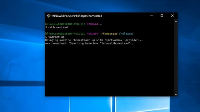 How to setup laravel Homestead on Windows 10 | Pinoy смотреть онлайн