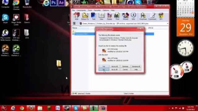 How To Customize or Change Folder Icon In Windows 10 / 8 / 7 - LASCAP смотреть онлайн