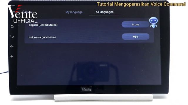 Tutorial Setting Voice Command di Vente Android 10" Premium Series смотреть онлайн