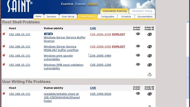 Exploiting XP with SAINT смотреть онлайн