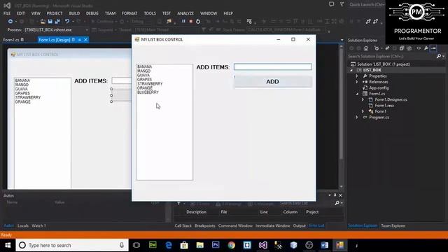 03 | ListBox Control In Winforms C# | ListBox In Windows Forms Application Csharp (Hindi/Urdu) смотреть онлайн