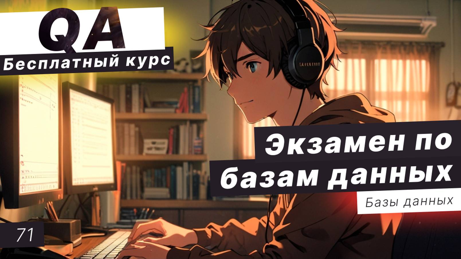 Урок 71. Базы данных - экзамен смотреть онлайн