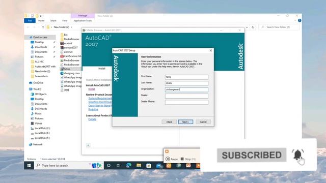 How to install Autocade 2007 on Window 7,8,10 II Autocade 2007 installation with full key/keygen CE смотреть онлайн