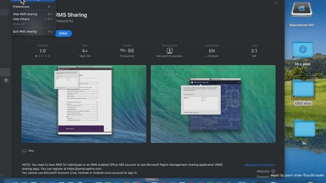 RMS Sharing Mac App Store (Basic Overview) смотреть онлайн